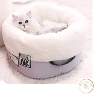 Panier luxe pour chien chat douceur déhoussable