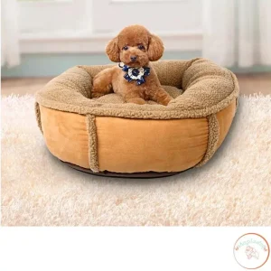 Corbeille lit teddy bear pour animaux de compagnie