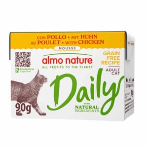 🐱 Almo Nature Daily – Poulet Sans Céréales pour Chat (Tetrapack)