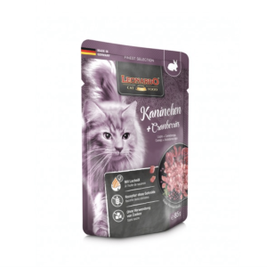 LEONARDO – Sachet fraîcheur Lapin + Canneberges 85g
