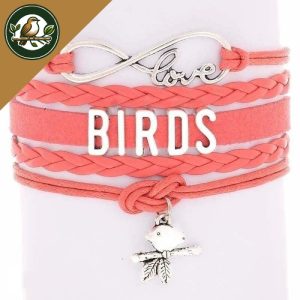 BRACELET OISEAUX – “BIRDS” ROSE