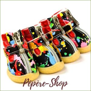 Chaussures montantes d'hiver pour petit chien