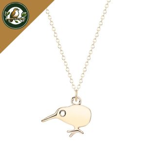 COLLIER OISEAUX – PENDENTIF KIWI