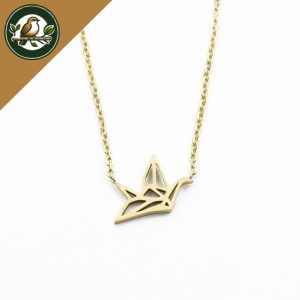 COLLIER OISEAUX – PENDENTIF ORIGAMI