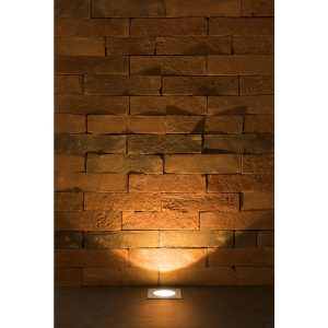 SLV Lampe d'extérieur DASAR® 215 IP67 Acier Inox - 21,5x21,5x16 cm