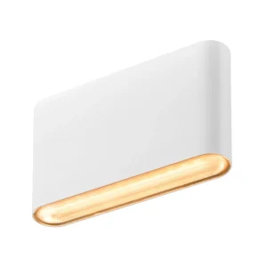 SLV Lampe d'extérieur OVAL 14 IP65 Blanc