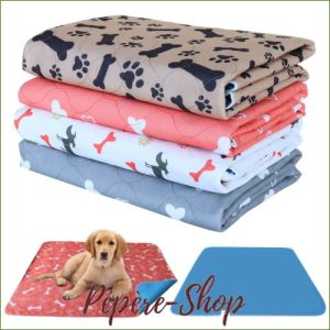 Tapis pipi chien - réutilisable - absorbant - couverture lavable pour chien