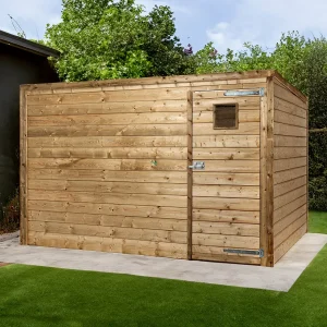 Abri de jardin Lucas XL 318 x 210 x 197 cm Bois imprégné